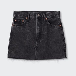 Mango Denim Mini Skirt